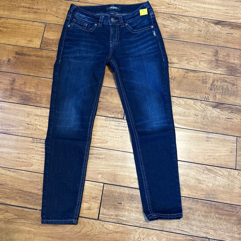 Silver suki ankle skinny jeans